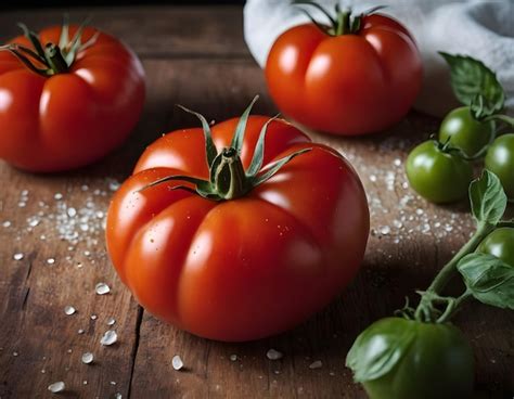 Premium Photo | Red tomatoes food photography