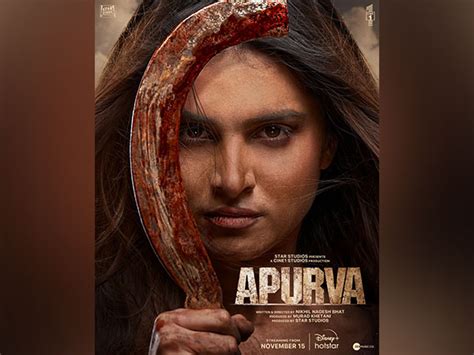 Tara Sutaria's intriguing look from thriller 'Apurva' out now - Articles