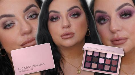 NATASHA DENONA RETRO PALETTE REVIEW 3 LOOKS COMPARISONS YouTube