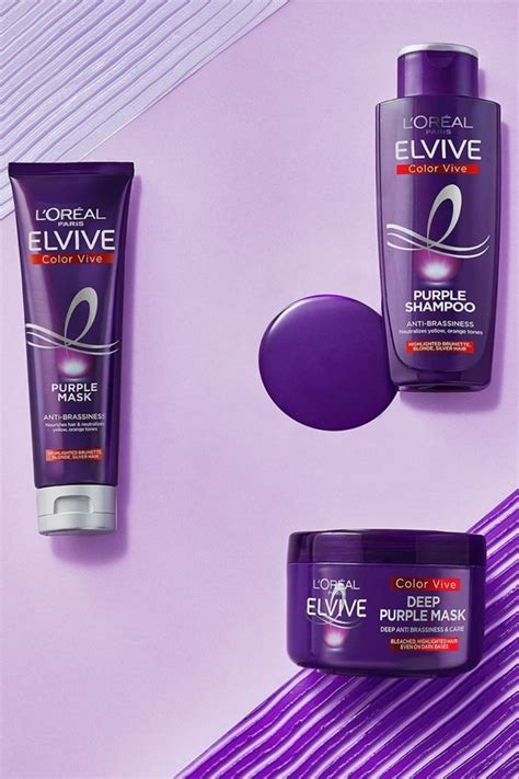 Loréal Elvive Colour Protect Anti Brassiness Purple Mask 250ml Pelo