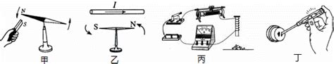 为了探究电磁铁的磁性强弱跟哪些因素有关小明同学用漆包线在大铁钉上绕若干匝制成简单的电磁铁下图甲乙丙丁为实验中观察到的四种情况