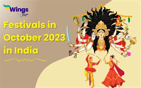 Festivals in October 2023 in India | Leverage Edu