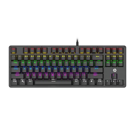 Teclado Hp Gamer Usb Mec Nico Led Rgb Gk Comtek Tecnologia