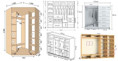 Dimensions standard des placards et dispositions - Un site dédié à la conception plan de maison ...