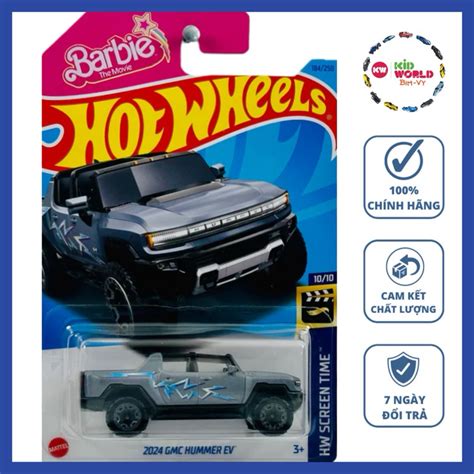 Xe M H Nh Hot Wheels Basic Barbie Gmc Hummer Ev Hkh Shopee Vi T Nam