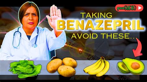 Top Foods To Avoid When Taking Benazepril Benazepril Foodstoavoid Youtube