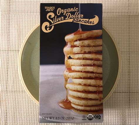 Trader Joes Organic Silver Dollar Pancakes Review Freezer Meal Frenzy