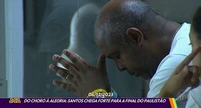 Globo Esporte S O Carlos Araraquara De Choro Alegria Santos