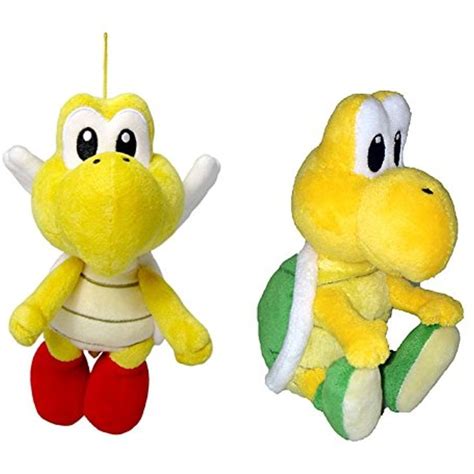 Little Buddy Mario Plush Doll Set Of 2 Pata Pata And Koopa Troopa