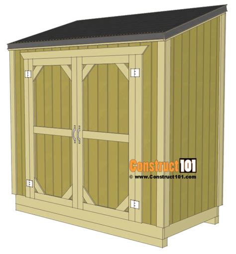 20 Free Lean to Shed Plans (Detailed Instructions PDF)