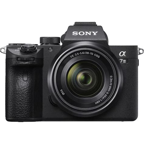 [cny] Sony Alpha A7 Iii Mirrorless Digital Camera With Fe 28 70mm F 3 5