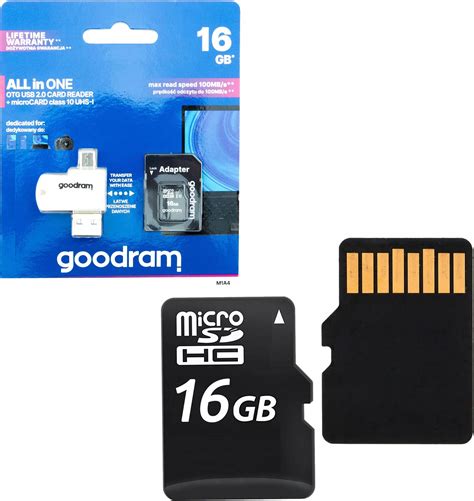 Karta pamięci do aparatu Goodram 16 Gb microSD do Acer Liquid Z410