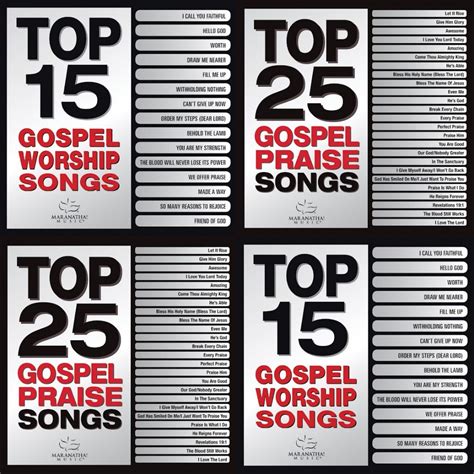 TOP 15 GOSPEL WORSHIP SONGS/PLAYLIST