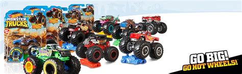 Hot Wheels Monster Trucks Toy Trucks 2 Pack Demolition Doubles Set Of 2 Vehicles In 1 64 Scale