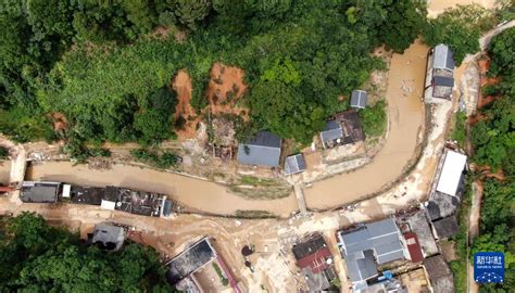 強降雨導致廣東省平遠縣38人死亡2人失聯 新華網