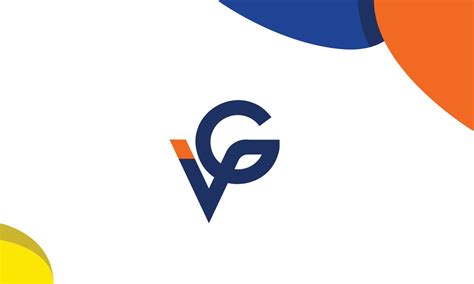 Letras Del Alfabeto Iniciales Monograma Logo Vg Gv V Y G