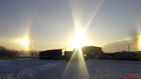 3 Sois Aparecem No Céu Devido a Raro Fenómeno Meteorológico