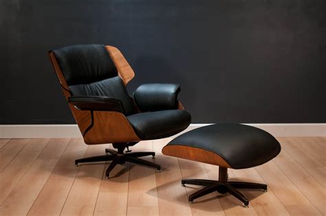 Drexel Declaration Leather Lounge Chair And Ottoman At 1stDibs Drexel