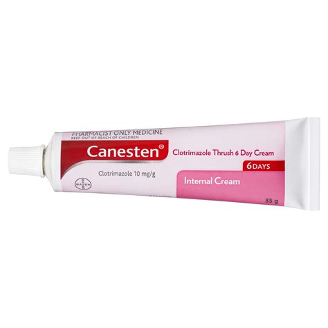 Canesten 6 Day Thrush Treatment Internal Soothing Cream 35g | Amals ...