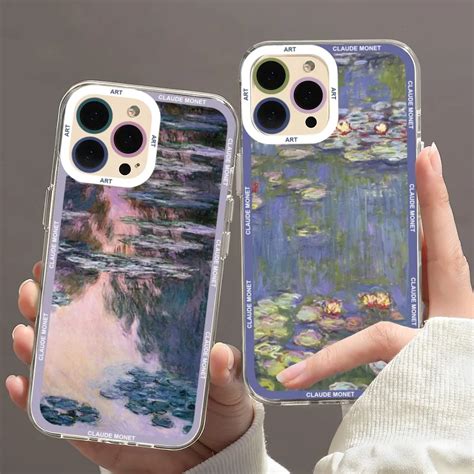 Funda De Tel Fono De Artes Impresistas Claude Monet Carcasa