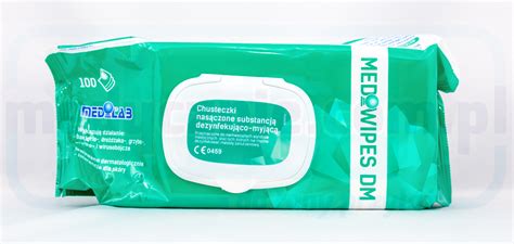 Chusteczki Mediwipes DM Flowpack 100 Szt Medycznie Pl