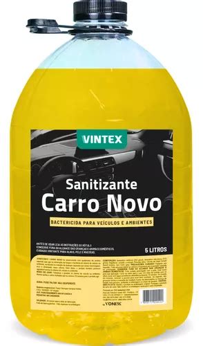 Aromatizante Carro Novo Cheirinho Sanitizante 5l Vonixx MercadoLivre