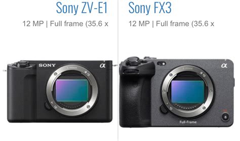 Sony Zv E Vs Sony Fx Which Is Better Tech Arena