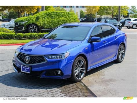 Apex Blue Pearl 2020 Acura Tlx A Spec Sedan Exterior Photo 135556208