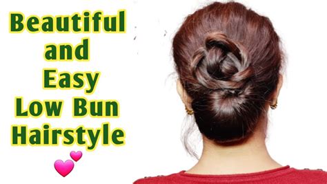 Beautiful Low Bun Hairstyles For Ladies Juda Hairstyle For Long Hair Hair Bun Style Juda