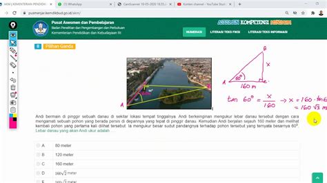 Soal Akm Trigonometri Soal Pilihan