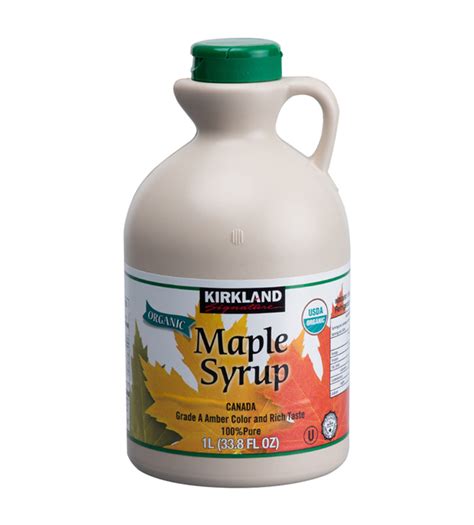 Kirkland Signature Organic Maple Syrup L New Earth