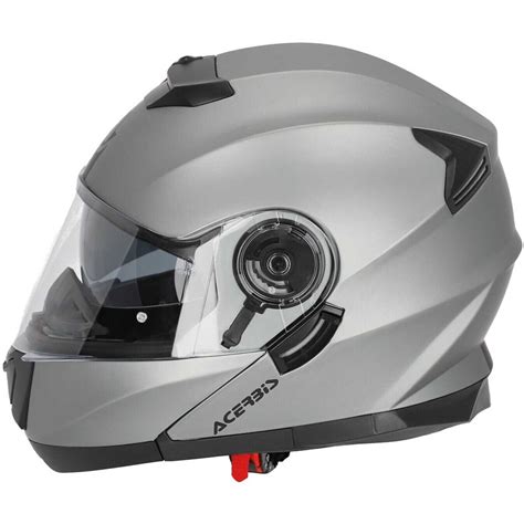 Casco Moto Modulare Acerbis Doppia Visiera Serel 22 06 Grigio Vendita Online Outletmoto Eu