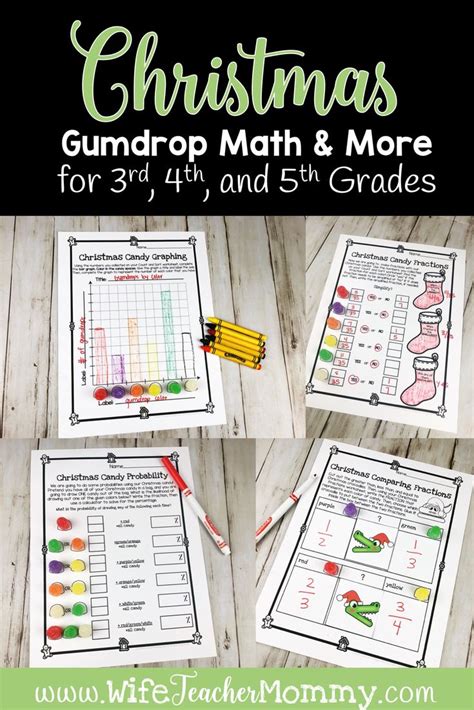 Christmas Math Activities For 3rd Grade