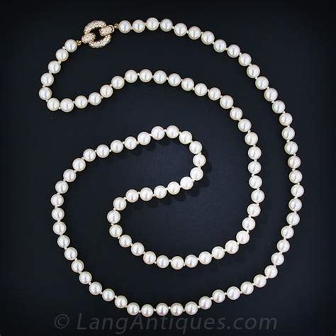 Cartier Pearl Necklace