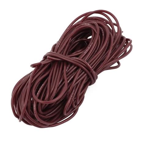 10 mètres jauge Violet 24AWG Câble cuivre multibrins souples fil