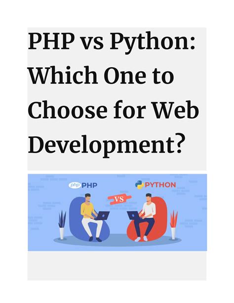 PPT PHP Vs Python Which One To Choose For Web Development