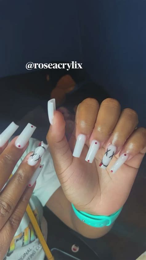 Back School Nyc Located Acrylic Nails Short Square Acrylic