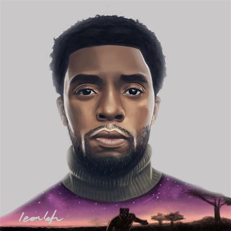 Chadwick Boseman Tribute on Behance