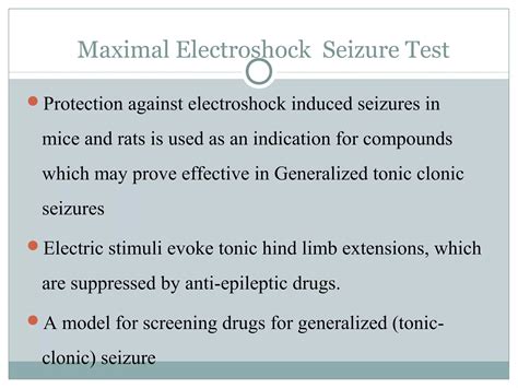 Screening Of Antiepileptic Drugs PPT