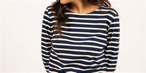 Womens French Striped Shirt Long Sleeve Saint James® Saint James Usa