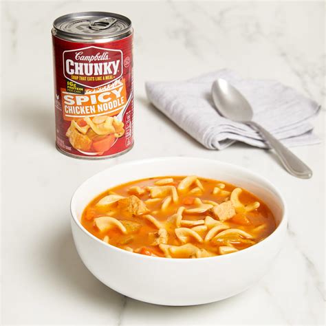 Campbell’s Chunky Spicy Chicken Noodle Soup is what you wished grandma made