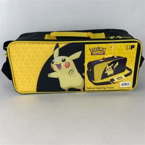 Ultra Pro Pokemon Tcg Pikachu Deluxe Gaming Trove Multiple Deck Playmat