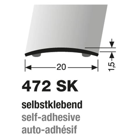 K Berit Bergangsprofil Mm Typ Sk Cm Edelstahl Geb Rstet