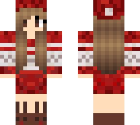 Santa Girl | Minecraft Skin