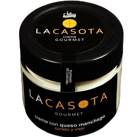 Crema Con Queso Manchego Curado Y Viejo LA CASOTA GOURMET 200g