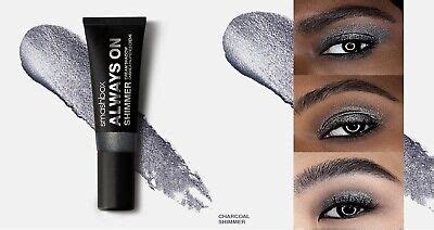 Smashbox ALWAYS ON Cream Shadow In CHARCOAL SHIMMER 0 34 Fl Oz NIB EBay