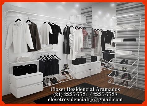 Arara Para Roupas Closet Residencial Aramados R Em Mercado