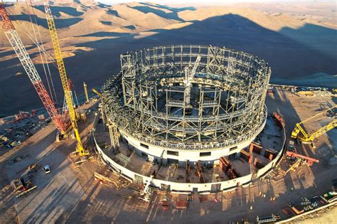 Esos Extremely Large Telescope Is Now Half Completed Eso