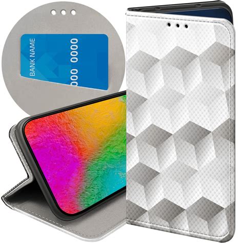 ETUI Z KLAPKĄ DO HUAWEI HONOR X8 5G HONOR X6 HONOR 70 LITE WZORY 3D