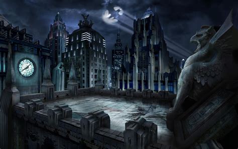 Batman Gotham Wallpaper - WallpaperSafari